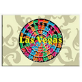 Las Vegas (step/repeat) Chip Photo Hand Mirror (2"x3")